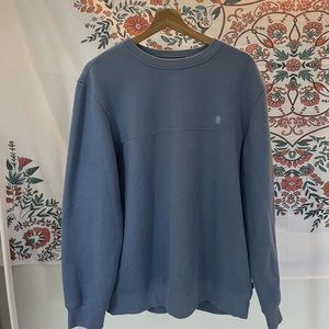 Sky blue IZOD crew neck, size M